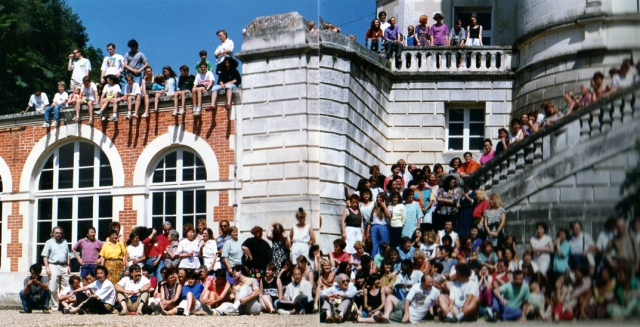 Photographie  de l'ensemble de la RIDEF  de 1992 à Poitiers
